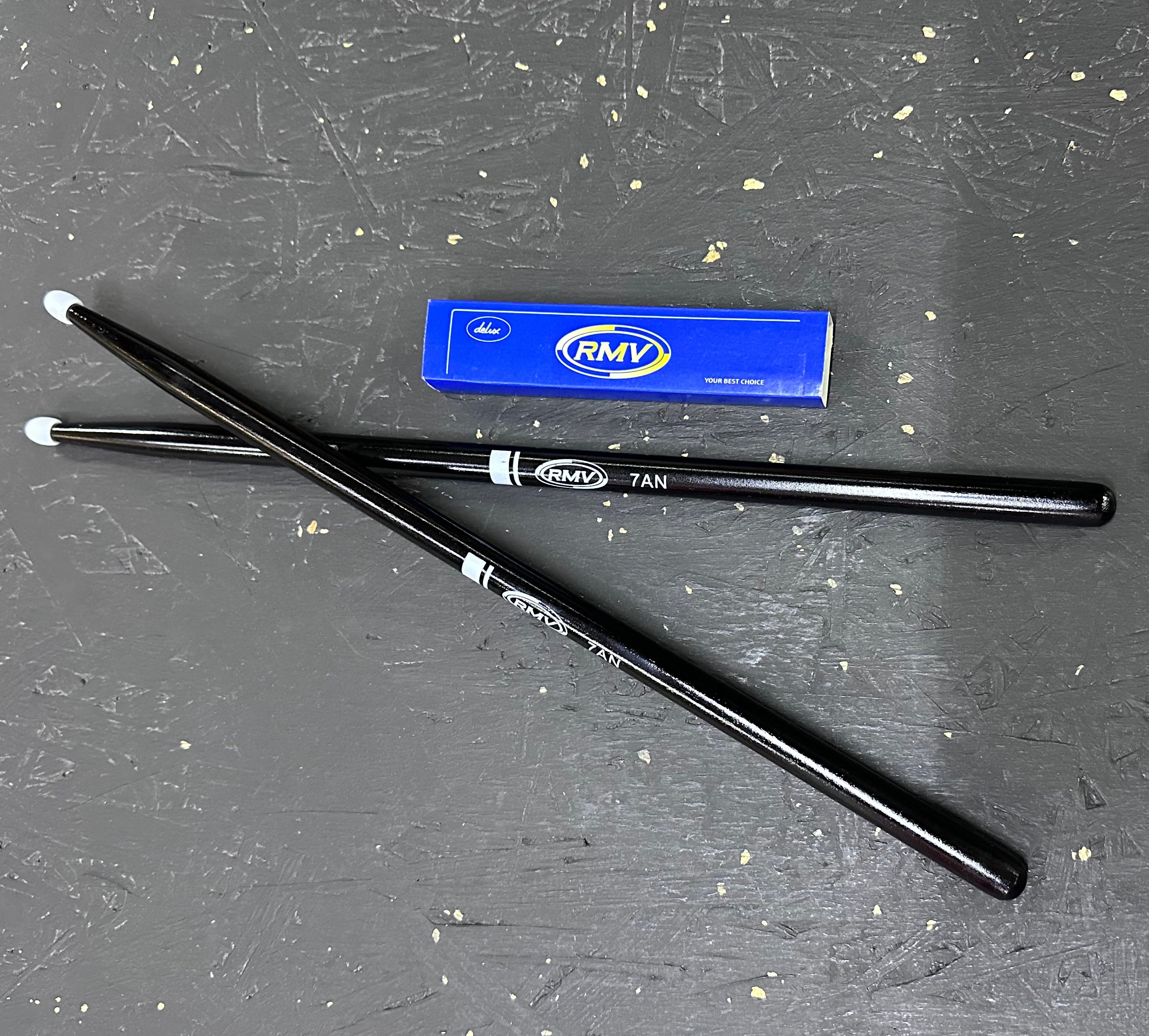 Bacchette Batteria Stagg Maple 7AN Punta In Nylon - 1 Paio Nuovo - Foto 2