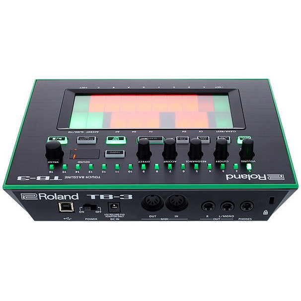 sintetizador bajo roland tb 3