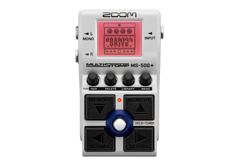 Pedal Multiefectos Zoom MS50G+ Para Guitarra