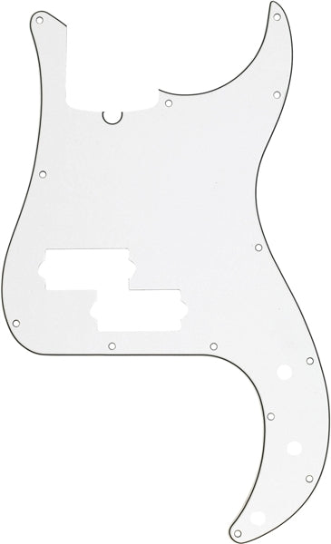 Pickguard Blanco Fender Precision Bass 13 Tornillos 0991376000
