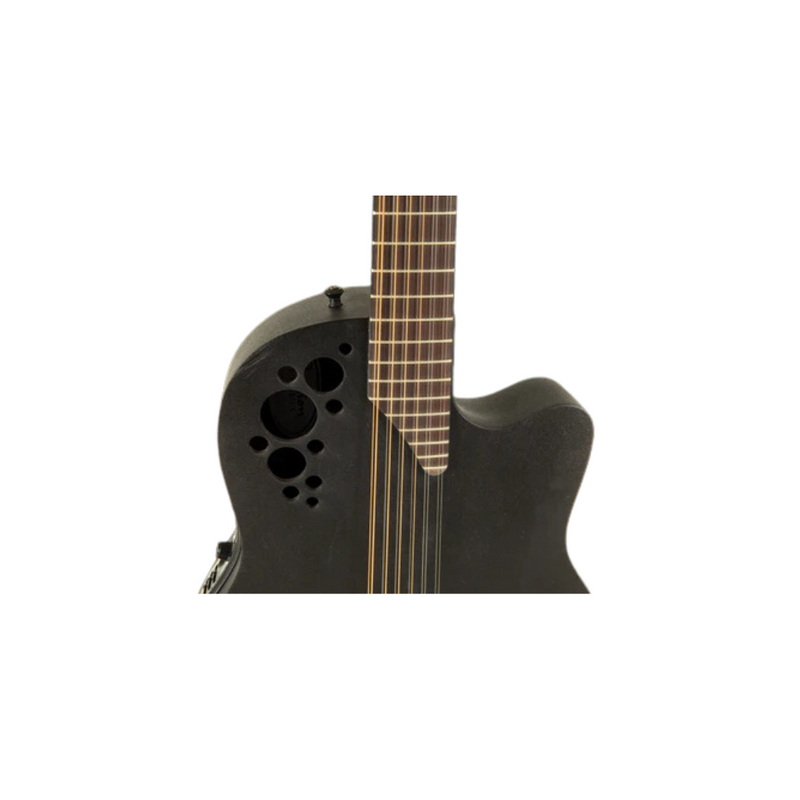 Guitarra Electroacústica Ovation Celebrity Pro de 12 Cuerdas 2058TX-5-G Black