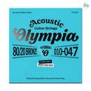cuerdas   Metal Olympia PF-A1047 Calibre 10-47