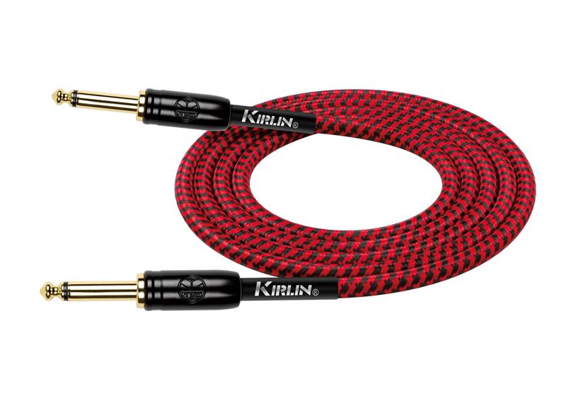 Cable Kirlin IW-241BCG/RDB Plug Para Instrumentos, 6 Metros