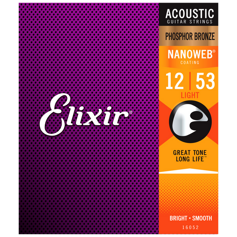 Cuerdas Elixir 12-53 Acoustic 16052 Nanoweb