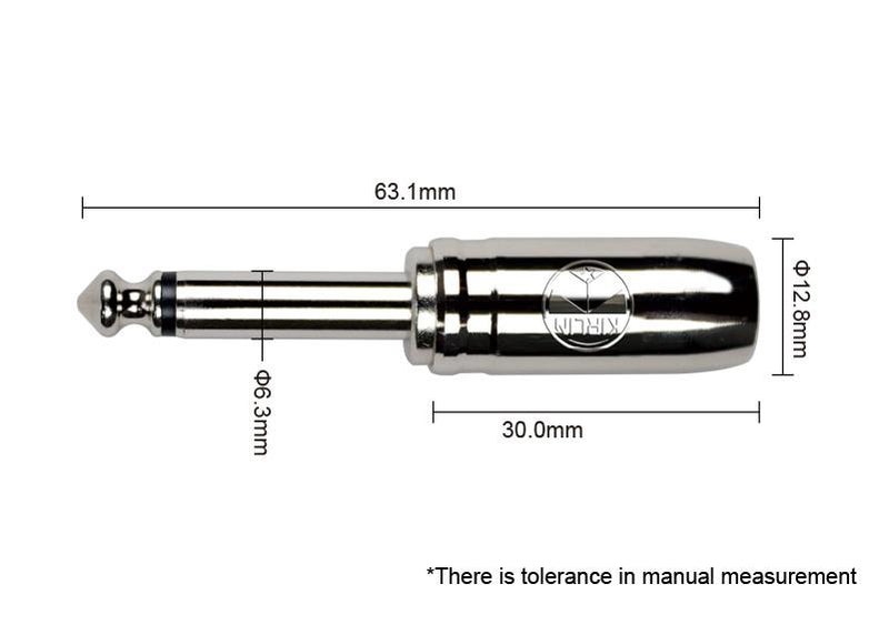 Cable Kirlin IWCC-201PN/PUA Plug Para Instrumentos, 3 Metros