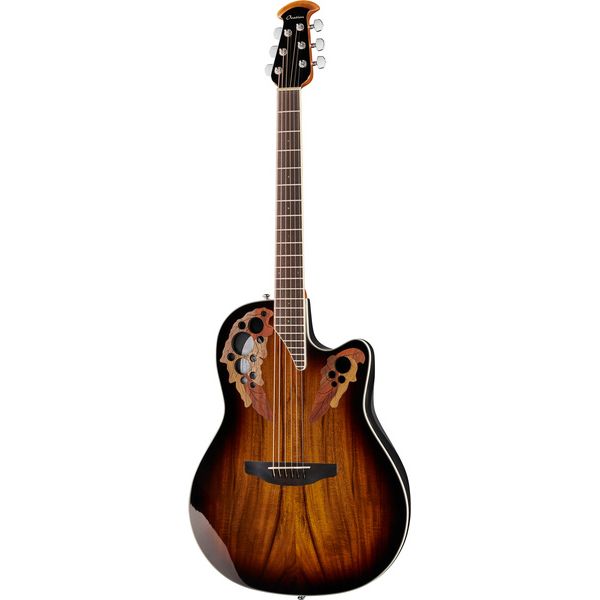 Ovation Guitarra electro-acústica Celebrity Elite Plus Super Shallow CE48P-KOAB-G