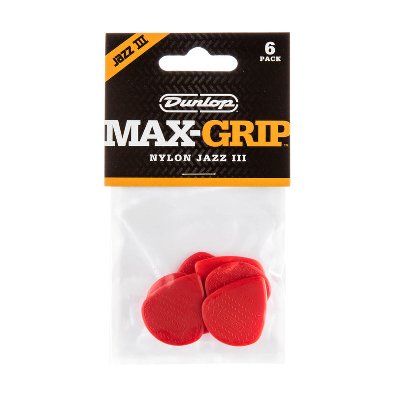 PLUMILLA MAX-GRIP® JAZZ III NYLON DUNLOP PAQUETE