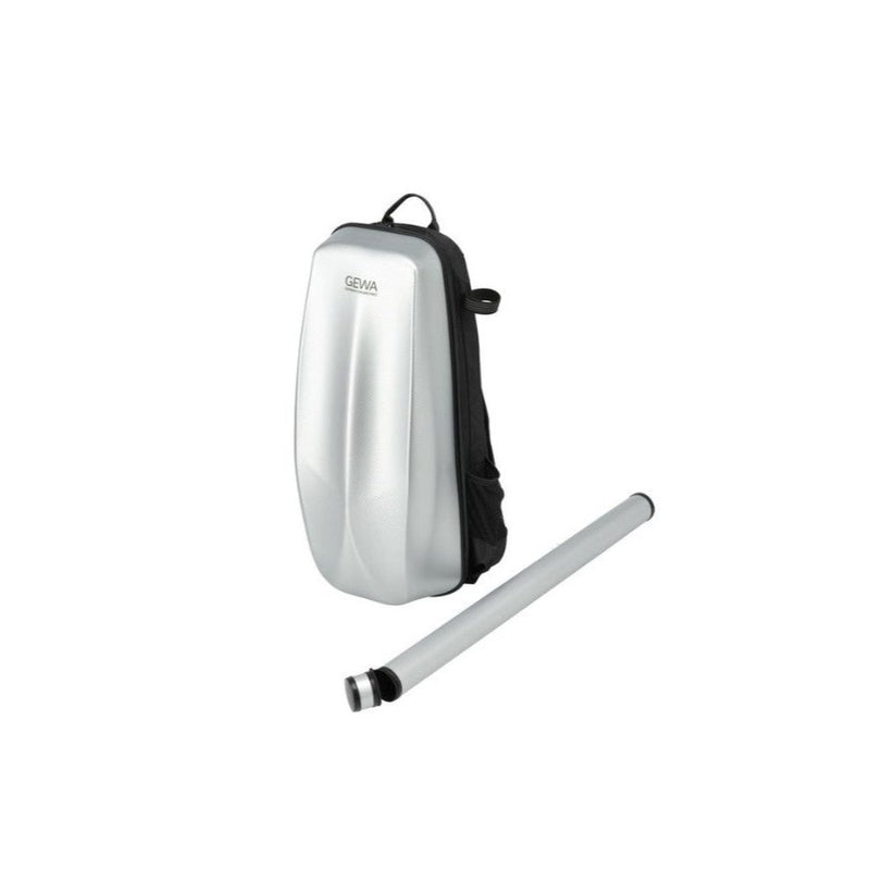 Estuche Mochila para Violín Gewa 300832 Space Bag Silver 4/4 | Rígido y Ultraligero