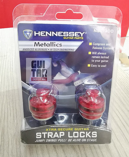 Straplocks Hennessey NSL7300 Color Azul Metalico