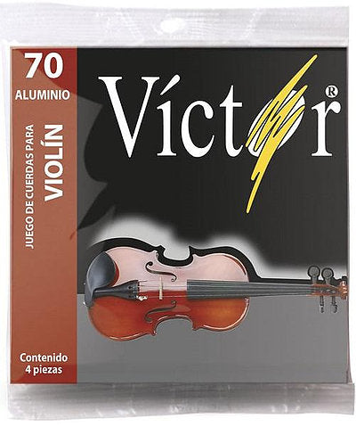 Cuerdas para violin 4/4 victor VCV170