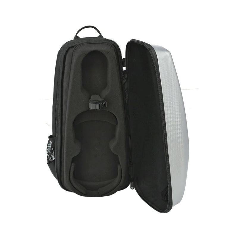 Estuche Mochila para Violín Gewa 300832 Space Bag Silver 4/4 | Rígido y Ultraligero