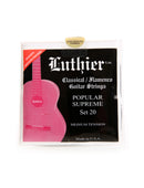 Cuerdas De Nylon Luthier LU20 Popular Supreme Tension Media