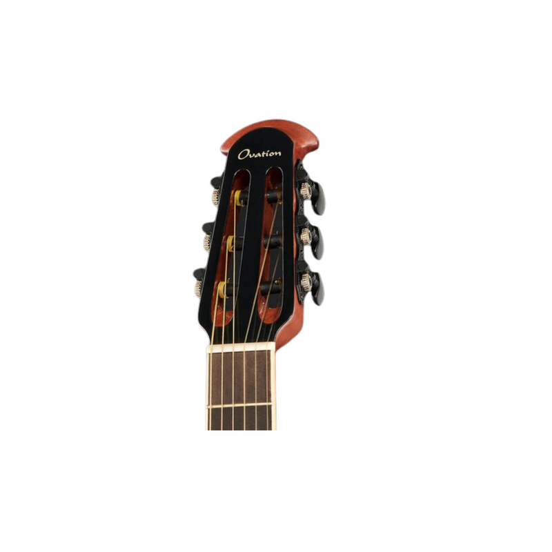 Ovation Guitarra Electro Acústica Celebrity Elite CE44C-4A-G Mid Cutaway Cuerdas Nylon