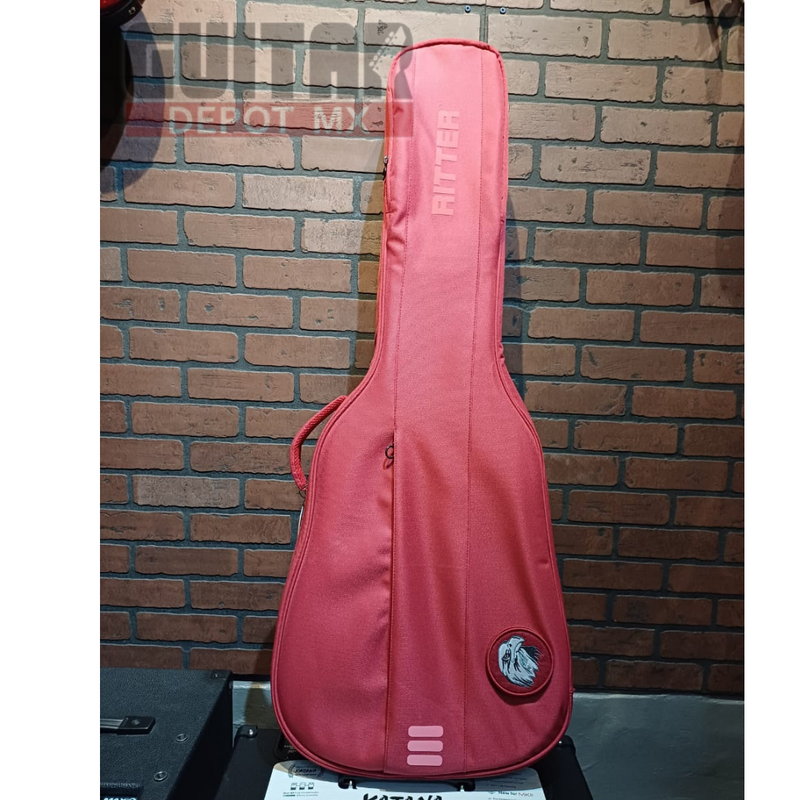Funda para guitarra clásica 4/4 Ritter RGC3-C/SRD Rojo