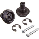 Straplock Dunlop Flush Mount SLS1401BK Black
