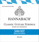 Cuerdas Hannabach 500HT Tensión Alta Para Guitarra Clásica