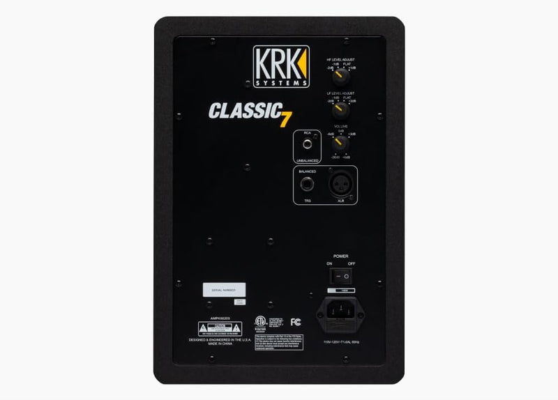 KRK CLASSIC 7 Monitor de estudio profesional BF24