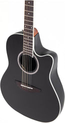 Applause By Ovation AB24-5S – Guitarra Electroacústica Negro Satinado