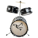 Batería Infantil LM Drums de 3 Piezas JD-305BK Color Negro