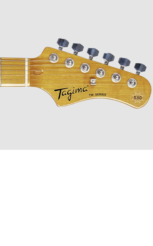 Guitarra eléctrica Tagima Blanco TG-530-OWH-LF-MG
