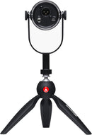 Shure MV7-K-BNDL Micrófono para Podcast y Home Office con tripié de Mesa