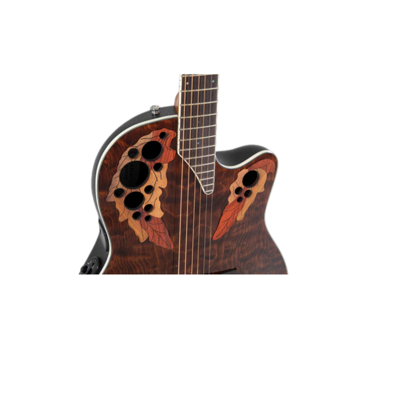 Ovation Guitarra electro-acústica Celebrity Elite Plus Super Shallow CE48P-TGE-G