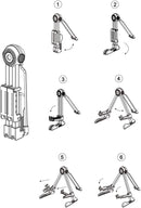 Guitto GGS-03 Soporte Plegable Para Guitarra
