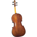 Parte trasera y acabado de madera del violoncello Cremona SC-130