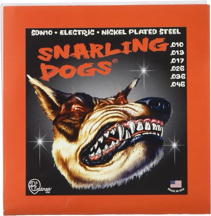 Cuerdas Snarling Dogs 10-46 Guitarra Electrica SDN10