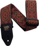 Strap Ernie Ball Crimson Paisley Jaquard P04162
