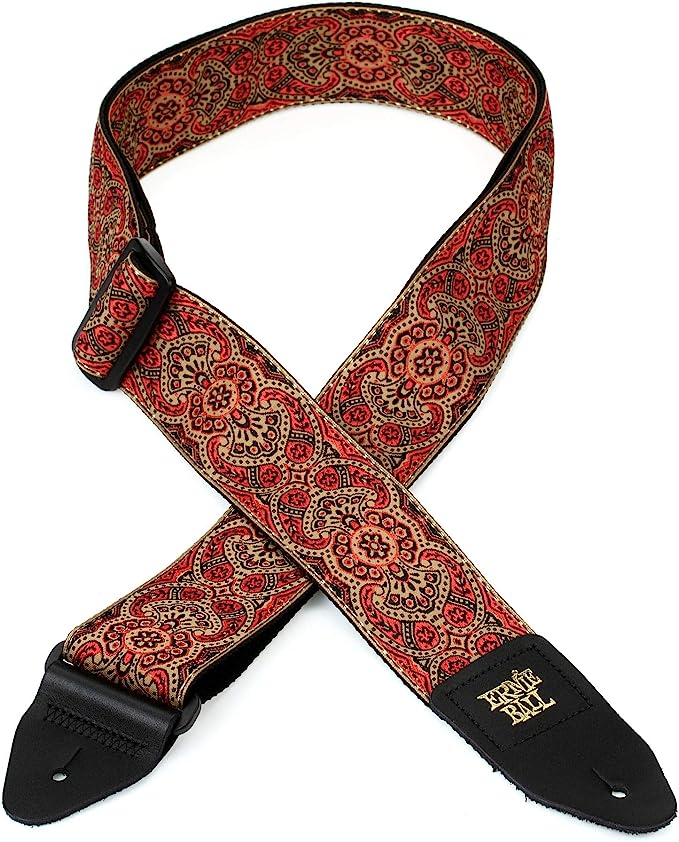 Strap Ernie Ball Crimson Paisley Jaquard P04162