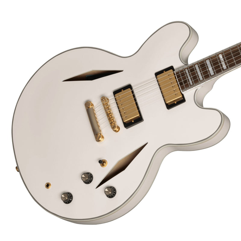 Guitarra Electrica Emily Wolfe “White Wolf” Sheraton Aged Bone White