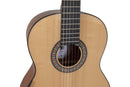 Guitarra clásica 501302 de Manuel Rodríguez con tapa de abeto macizo y fondo de bubinga.