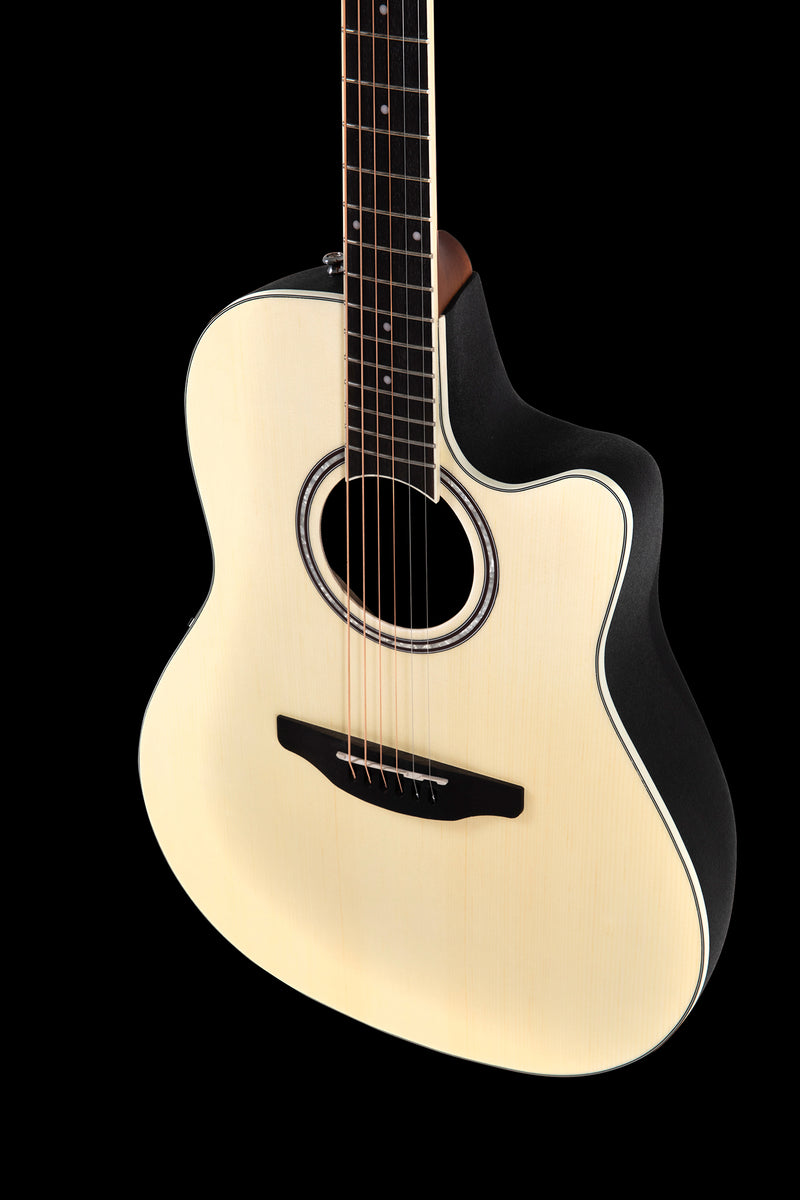 Guitarra Ovation electro-acústica Natural Mate AB24-4S