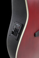 Applause By Ovation AB24-2S – Guitarra Electroacústica Ruby Red