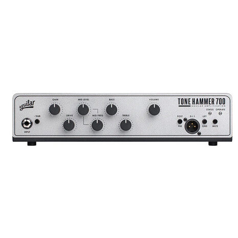 Cabezal Aguilar TH700 V2 de 700W con diseño compacto para bajo eléctrico