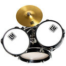 Batería Infantil LM Drums de 3 Piezas JD-305WR Color Vino