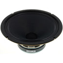 Vista frontal de la bocina Celestion Vintage 30 con cono para guitarra eléctrica y sonido clásico de rock.