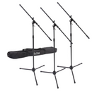 Paquete de 3 Soportes de micrófono On Stage Stands MSP7703