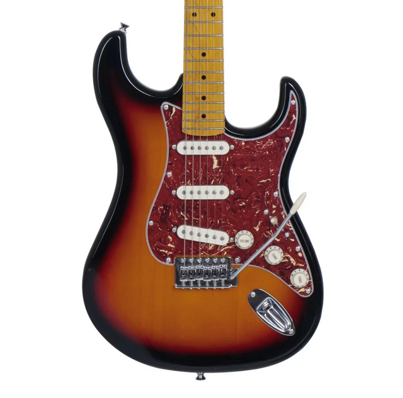 Guitarra eléctrica tipo stratocaster TAGIMA color sombreado TG-530-SB-LF-TT