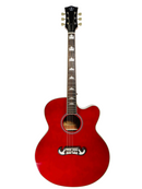 Guitarra Acustica Symphonic Cuerdas De Metal ED49C-RD