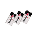 3 pack Pila 9V Energizer Max