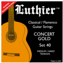Cuerdas De Nylon Luthier LU40 Para Guitarra Clasica