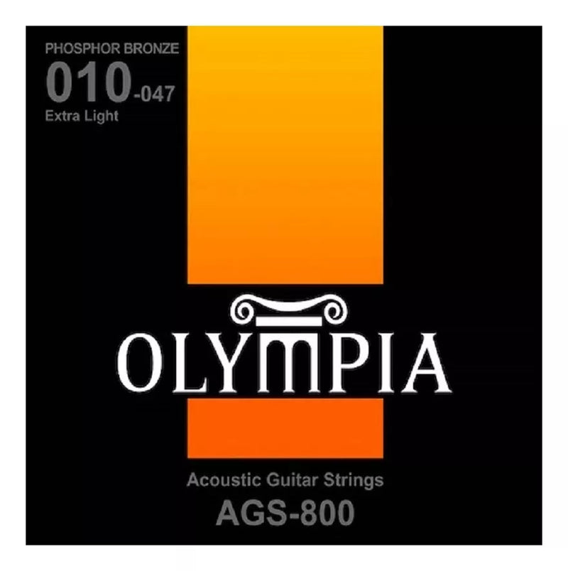 Guitarra Acústica Metal Olympia AGS800 Calibre 10-47