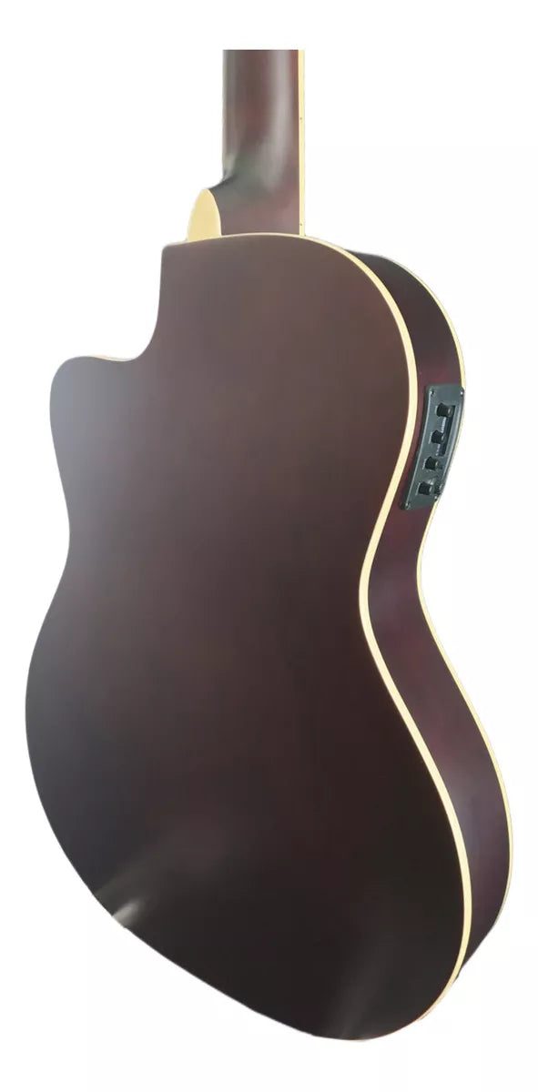 Guitarra Electroacustica Tagima Cartagena Cuerdas De Nylon Slim Body CARTAGENA-EQ-LPBS-DF