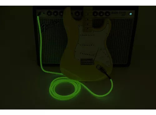 Cable Fender Pro Plug Glow In The Dark 5.5 Metros 0990818119