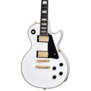 Guitarra Electrica Epiphone Les Paul Custom Alpine Blanca inspirada por Gibson ECLPCAWGH1