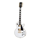 Guitarra Electrica Epiphone Les Paul Custom Alpine Blanca inspirada por Gibson ECLPCAWGH1