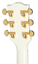 Guitarra Electrica Epiphone 1963 Les Paul SG Custom With Maestro Vibrola blanco Clasico Incluye Estuche