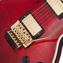 Guitarra Electrica Epiphone Les Paul Custom Axcess Quilt Ruby Incluye Estuche EILPACQALRUBGH1